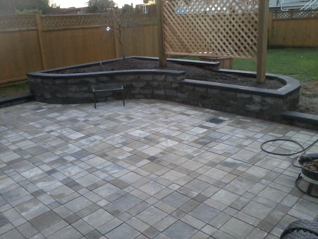 New patio